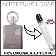 Decant 10 ML Afnan Supremacy Not Only Intense Extrait De Parfum