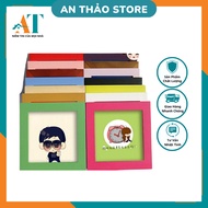 Cheap meka face square photo frame 15X15cm, 20x20cm, 25x25cm