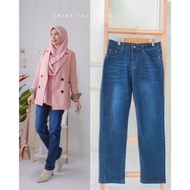 STELLA STRAIGHT CUT JEANS 2WINS EXCLUSIVE WOMEN PANTS