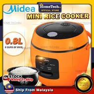 Midea 0.6L 0.8L Portable Mini Rice Cooker with Porridge Function MB-07WG MB-07OB MR-CM06SB MR-CM06SC