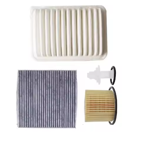 Oil Engine Cabin Air Filter Activated Carbon For Toyota Corolla 2009 2010 2011 2012 2013 2014 2015 1