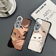 Softcase Clear Casing compatible for VIVO Y400 5G Clear Case Latest Transparent Silicone Cover for M