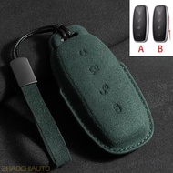 Leather Car Key Holder For Denza D9 N7 N8 MPV DENZA D9 EV 2024-2025 BYD DENZA EV,Remote Control Car 