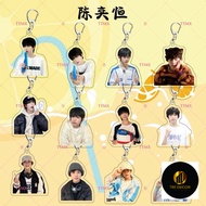 Tran Dich Hang TF4 TF Family idol mica keychain in acrylic decor lovely decoration
