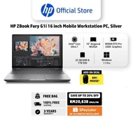 HP ZBook Fury G1i 16" Mobile Workstation PC, Silver | Intel Core Ultra 7 | WUXGA display | NVIDIA RT