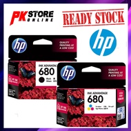 HP 680 HO BLACK/ TRI-COLOR/ TWIN PACL/ COMBO PACK HP680 ORIGINAL CARTRIDGE INK