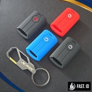 GANTUNGAN Yamaha Xmax Connected Keychain 2023 - 2025 + Xmax New Connected Remote Cover 2023 - 2025