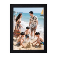 A5/6R 6x8 A6/4R 4x6 Black Magnetic Picture Frame Photo Frame sticker Framework wall Decoration.
