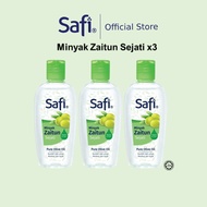 SAFI Minyak Zaitun Sejati 150ml Bundle of 3 | Vitamin A | Vitamin C | Vitamin E | Moisturises Skin &
