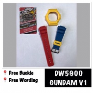 [J][Custom] BnB Gshock DW5900 Tapak Kucing / DW6100 Thermo Gundam V1