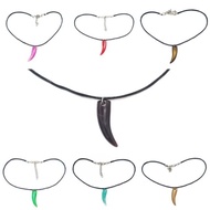 Ethnic Fang Necklace Handmade Necklace for Men and Women Unisex