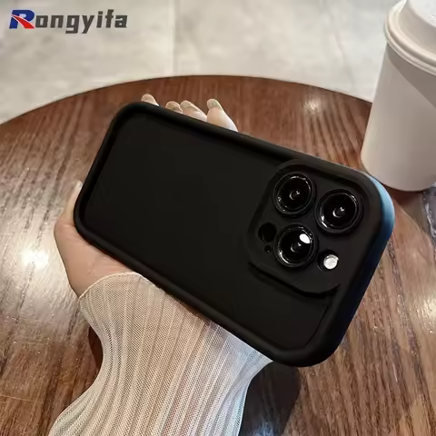 Solid Color Phone Case For OPPO A3X A3 A60 A40 A40M A80 Realme 13 12 Pro Plus 11 NFC 12X 11X C67 C63