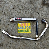 KNALPOT AR1 FANTERRA RCB DOS JRM FULL CACING BOOM TIGER MEGA PRO GL SCORPIO VIXION CB150R OLD