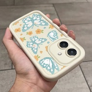 Case For OPPO A3 4G A3 Pro 5G A3X 4G A3X 5G A40 A60 5G Three-Color Flower Butterfly Phone Silicone S