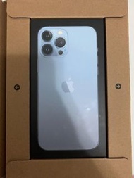 放 全新 iphone 13 pro max 128gb 藍色 未拆盒 未激活 1年保養 購自apple門市