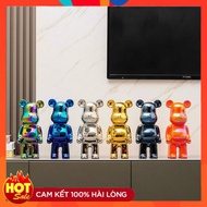 [DÉCORS] Bearbrick Smooth Electroplated Glossy Bear 28cm - Small Bear Model decor Home Decoration, As A Luxury Gift