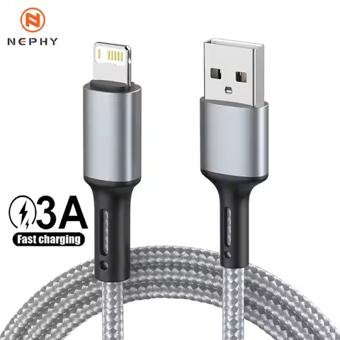 3A Fast Charge USB Cable For iPhone 14 13 12 11 Pro XS Max SE 6 6s 7 8 Plus iPad Origin Lead Mobile 
