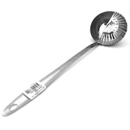 Ub-1838 Steamboat Soup Ladle With Sieve_ Silver