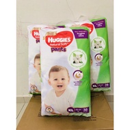 Huggies Natural Soft Pants XL38