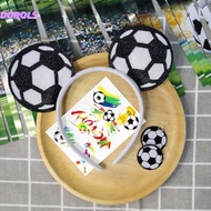 DOROLS 3 Pcs Set Football Headband, 2026 Edition World Cup Themed Football Earrings, Headband Earrin