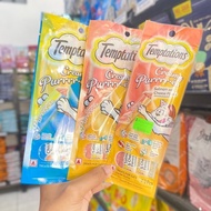 Temptations Creamy Purrrutee Cat Snack - High Protein, Low Calorie, Vitamin B3 & B5
