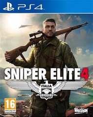 《今日快閃價》（中古二手）PS4遊戲 狙擊精英4 狙擊之神4 Sniper Elite 4 歐版英文版