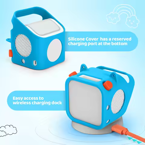 Silicone Cover for Yoto Player (3rd Gen3.) Protective Cover Kids Player Protective Case for Yoto Pla