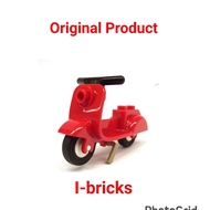 Lego Red Scooter For Minifigure Parts Out 10243