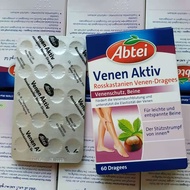 Spot Germany Abtei Venen Aktiv Buckeye Eptai Viên Uống Giãn Tĩnh Mạch Chân Đẹp 60 Viên
