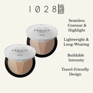 1028 PRO FIX Contour Face Palette 9.5g (2 Color) |  Seamless contour & highlight | Asian skin tone |