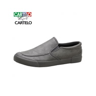A-6💚Cartelo Crocodile（CARTELO）2023Spring Men's Shoes Loafers Men's Casual Leather Shoes Breathable Trendy Shoes Slip-on