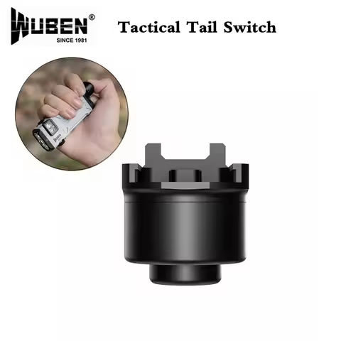 Tactical Tail Switch For WUBEN X2 Pro Flashlight Accessories Tactical-Tail Press Portable Push Butto