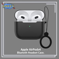 Case for Apple AirPods 4 ANC Earphone Protective Cover Anti-fall Soft Silicone Wireless Bluetooth Ea