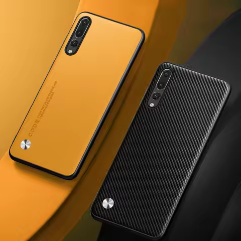 For Huawei P20 Pro Case Luxury PU Leather Phone Case For Huawei P20 Pro P20Pro Back Cover Silicone S