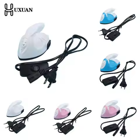 Mini Craft Iron Electric Iron Portable Handy Heat Press DIY Small Iron For Ironing Clothes Laundry A