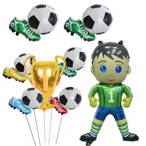 football party decoration football balloon football Trophy Football Goalkeeper Balloon sports boys f