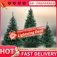Christmas tree 100% Bare tree 4/5/6/7ft/8/9/10ft Large Luxury Artifical XMAS Green 120/150/180/210/2