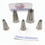 No . 853 / 1C / 133 /28 / 30 Nozzle Piping Cake 8Teeth 蛋糕装饰 裱花嘴 大号/中号8齿花嘴 花边花嘴 Lace decoration nozzl