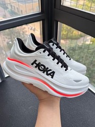HOKA ONE ONE Bondi 9 white orange白橙色