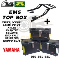 EMS TOX BOX 28L 35L 45L WITH Rapido Monorack for YAMAHA 135LC Y15ZR Y16ZR AVANTIZ SRL115 Y125Z EGO N