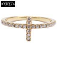 AHKAH K18 0.17克拉鑽石Tina Line十字架[二手]