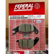 Federal disc brake pads fp 06435 kpp 2700 dics pad kpp dicspad fp 06435 kpp 2700 kpp disc pads rear 