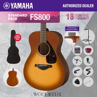 Yamaha FS800-SDB FS Series Solid Top Acoustic Guitar 40" - Sand Burst