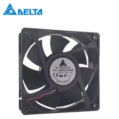 New delta AFB1212HHE 12V 0.70a 12038 12cm temperature control and speed measurement chassis cooling 