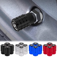 4pcs Aluminum Alloy Grid Styling Car Tyre Cap Car Logo Wheel Tire Leak-proof Cap for Toyota Camry Co