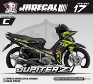 STRIPING JUPITER Z1 HITAM KEREN VARIASI-DECAL STRIPING Z1 HITAM RACING HARIAN-STIKER JUPITER Z1 VARI