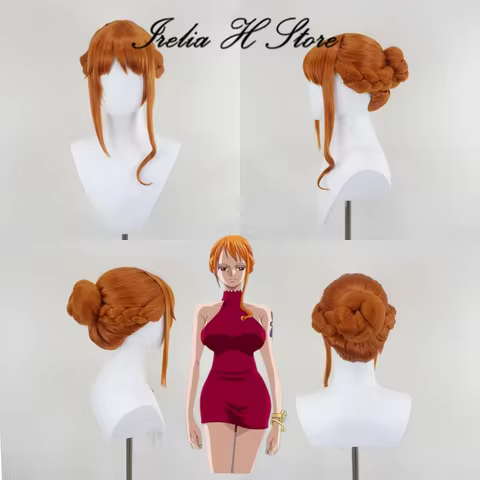 Irelia H Store Nami from ONEPIECE nami's wig cosplay wig anime pre styled wig