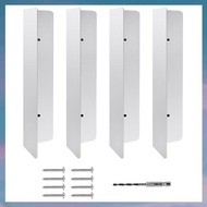 [hotkeystore.] For Garage Home Weatherproofing Shield Seal Strip, 4 Pcs for Garage Door Seal Guard, 