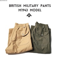 NON STOCK British Army 1943 Pattern Double Buckles Gurkha Pants Men's Cargo Trousers