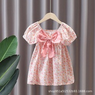 [Taiwan Shipment] Girls One-Piece Dress Summer One-Piece Dress New Style One-Piece Dress Princess On